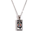 Tarot Card Pendant Necklace – Waterproof 18K Gold Plated Necklace | Ezra Gems