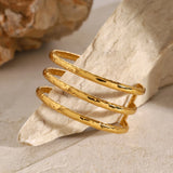 Geometric Line Statement Bracelet