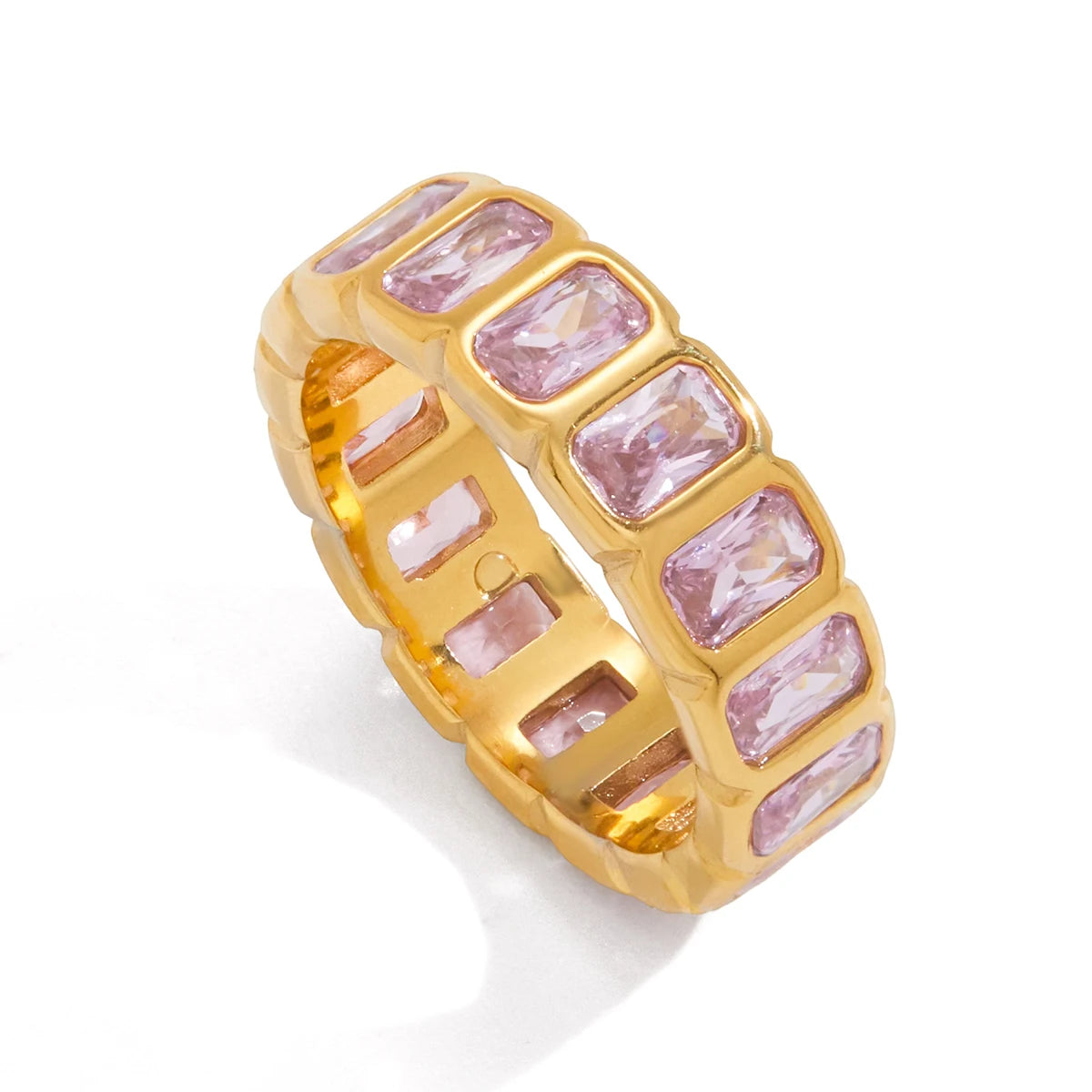 Zircon Sparkle Stackable Ring