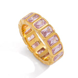 Zircon Sparkle Stackable Ring