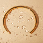 Textured Glossy Collar Necklace – Waterproof 18K Gold Plated Necklace | Ezra Gems