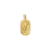 Constellation Square Pendant Necklace – Waterproof 18K Gold Plated Necklace | Ezra Gems