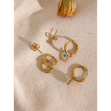 Dainty Evil Eye Earring Set (3 piece)