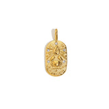 Constellation Square Pendant Necklace – Waterproof 18K Gold Plated Necklace | Ezra Gems