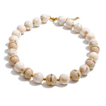 Acrylic Bead Chain Jewelry Set – Waterproof 18K Gold Plated Jewelry Set | Ezra Gems