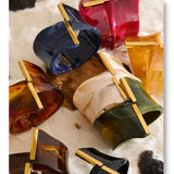 Acrylic Wide Statement Bangle