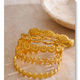 Ocean Charm Cuff Bracelet