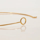 Glossy Knotted Collar Choker Necklace – Waterproof 18K Gold Plated Necklace | Ezra Gems