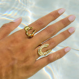 Horseshoe Open Gold Ring