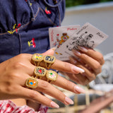 Desert Cactus Statement Ring - Rings