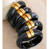 Acrylic Thick Bangle Bracelet