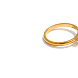 CZ Thin Stackable Ring
