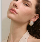 Pastel Candy Resin Stud Earrings – Waterproof 18K Gold Plated Earrings | Ezra Gems