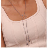 Waterdrop Pendant Chain Necklace