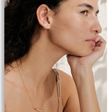 Pearl Leaf Pendant Necklace