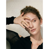 Heart Chain Drop Ring