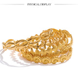 Ocean Charm Cuff Bracelet