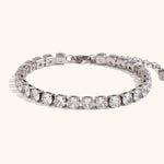 AAA Zircon Tennis Jewelry – Waterproof 18K Gold Plated Necklace and Bracelet | Ezra Gems