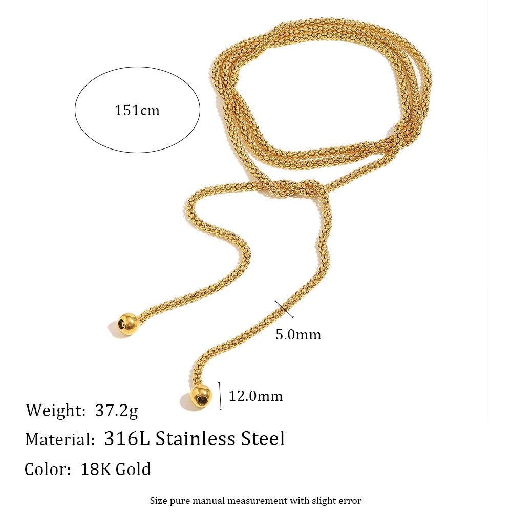 Multi-Layer Square Pearl Necklace – Waterproof 18K Gold Plated Necklace | Ezra Gems