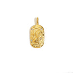 Constellation Square Pendant Necklace – Waterproof 18K Gold Plated Necklace | Ezra Gems