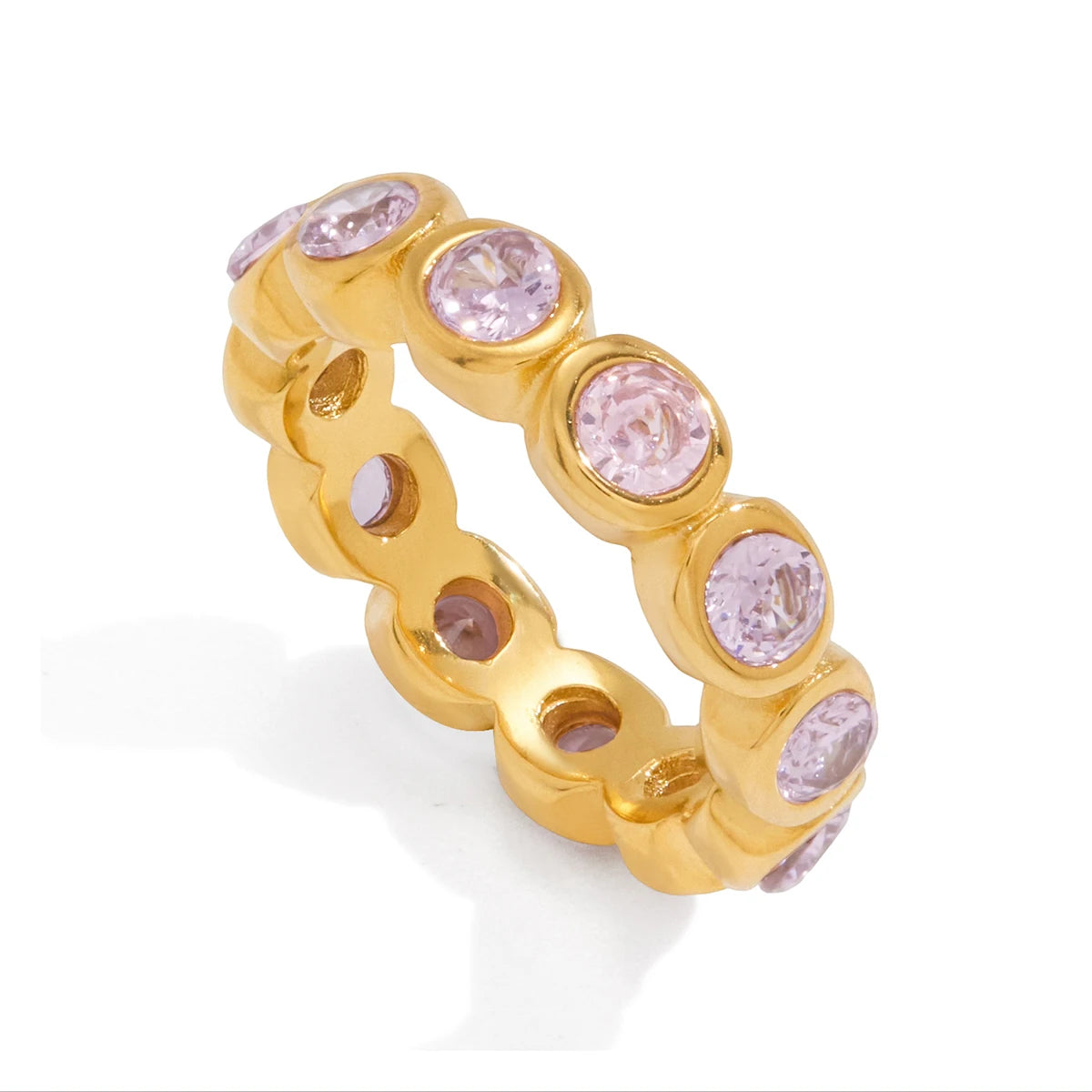 Zircon Sparkle Stackable Ring