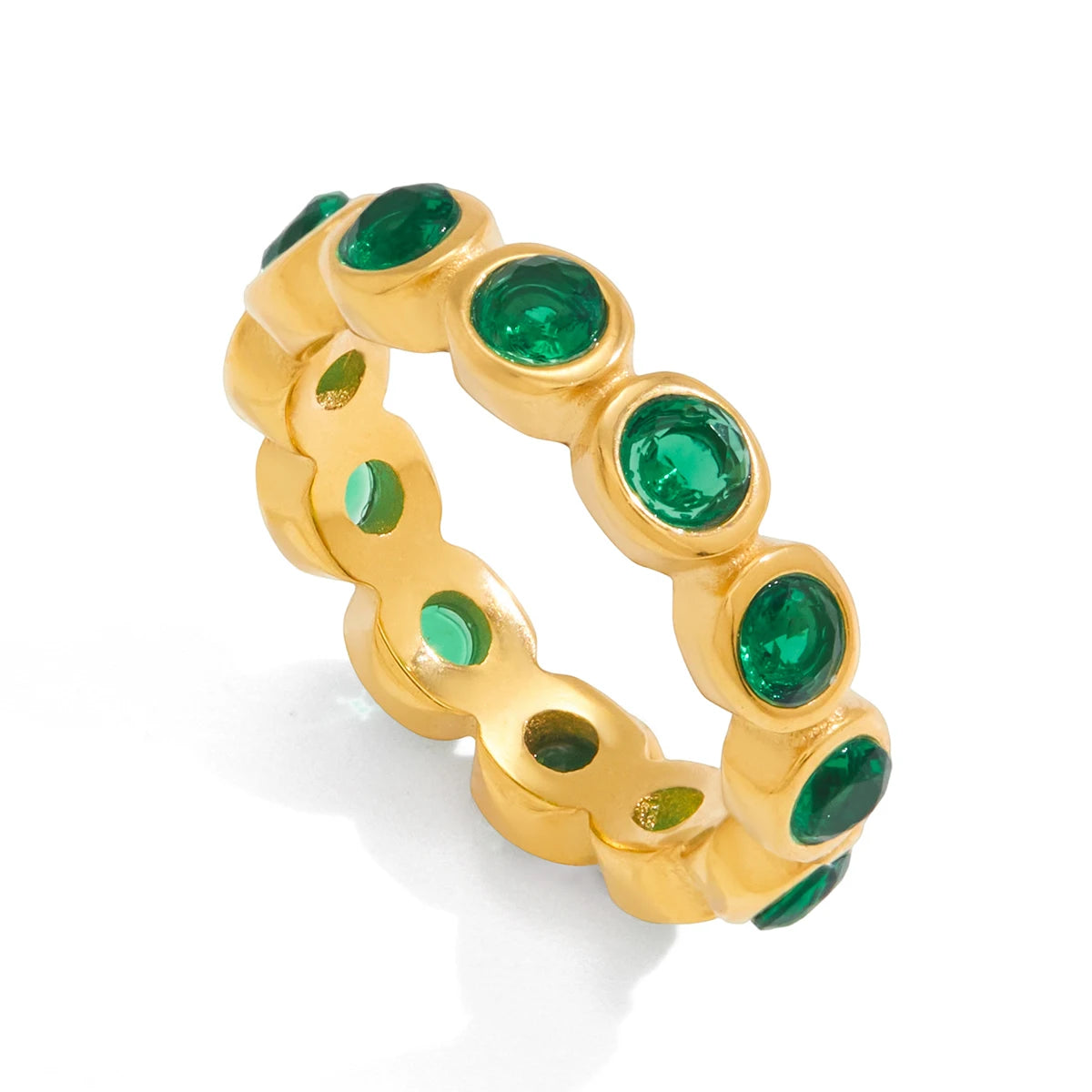 Zircon Sparkle Stackable Ring