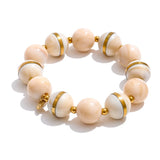 Acrylic Bead Chain Jewelry Set – Waterproof 18K Gold Plated Jewelry Set | Ezra Gems