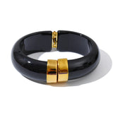Acrylic Thick Bangle Bracelet