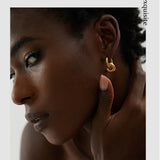 Star Moon Heart Huggie Hoop Earrings