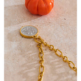 Angel Pendant Toggle Necklace