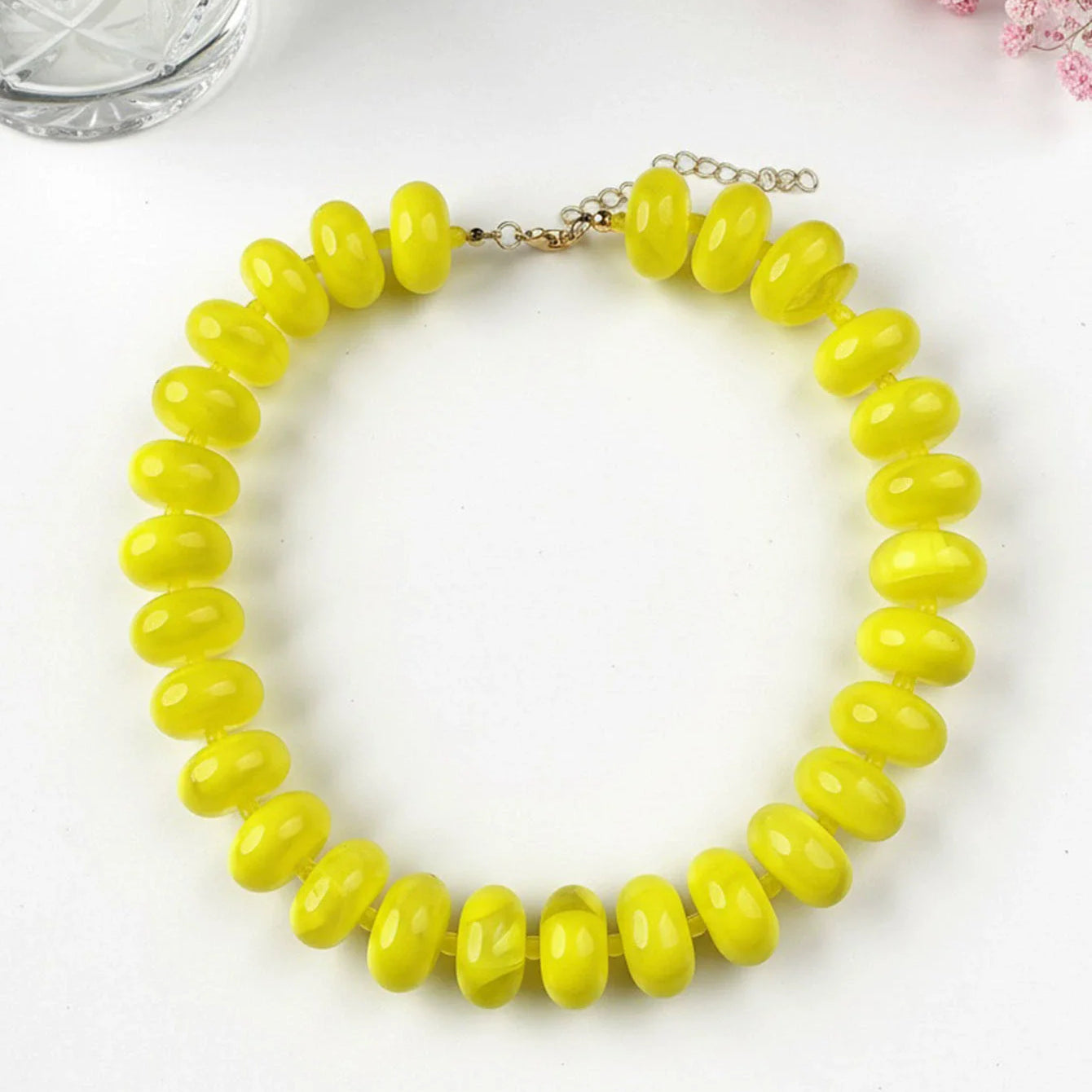 Dopamine Resin Bead Necklace