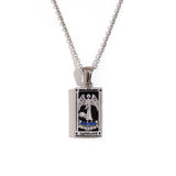 Tarot Card Pendant Necklace – Waterproof 18K Gold Plated Necklace | Ezra Gems