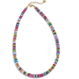 Natural Handmade Bead Chain Necklace