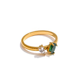 CZ Thin Stackable Ring