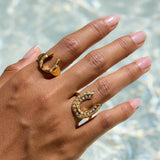 Horseshoe Statement Ring
