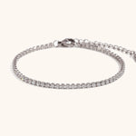 AAA Zircon Tennis Jewelry – Waterproof 18K Gold Plated Necklace and Bracelet | Ezra Gems