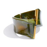 Acrylic Wide Statement Bangle