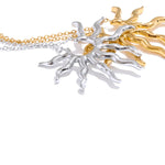 Sun Pendant Necklace – Waterproof 18K Gold Plated Necklace | Ezra Gems