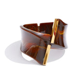 Acrylic Wide Statement Bangle