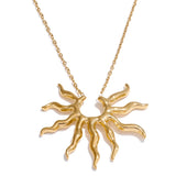 Sun Pendant Necklace