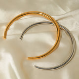 Textured Glossy Collar Necklace – Waterproof 18K Gold Plated Necklace | Ezra Gems