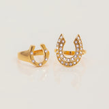 Horseshoe Open Gold Ring