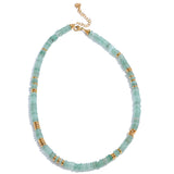 Natural Handmade Bead Chain Necklace