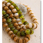 Resin Bead Spacer Chain Necklace – Waterproof 18K Gold Plated Necklace | Ezra Gems