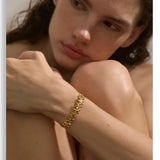 Ocean Charm Cuff Bracelet