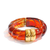 Resin Wide Statement Bangle