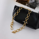 Chunky Twisted Statement Necklace