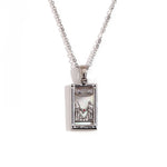 Tarot Card Pendant Necklace – Waterproof 18K Gold Plated Necklace | Ezra Gems
