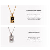 Tarot Card Pendant Necklace – Waterproof 18K Gold Plated Necklace | Ezra Gems