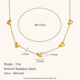 Zircon Butterfly Flower Pendant Necklace – Waterproof 18K Gold Plated Necklace | Ezra Gems